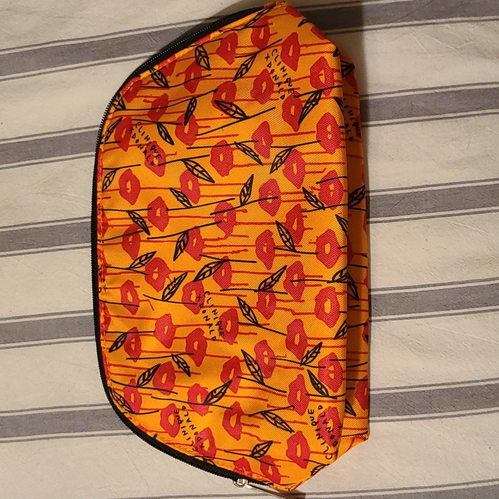 Clinique make up bag